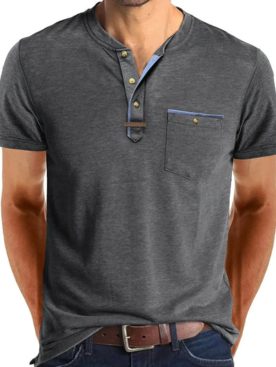 Brenwick Cotton Henley Tee