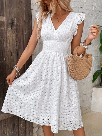 Elysia Breeze Ruffle Dress