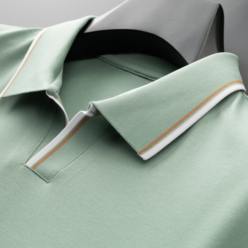 Tim Bennetton Silk Polo Shirt
