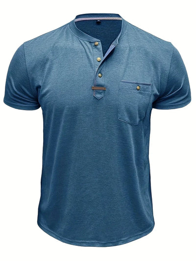 Brenwick Cotton Henley Tee