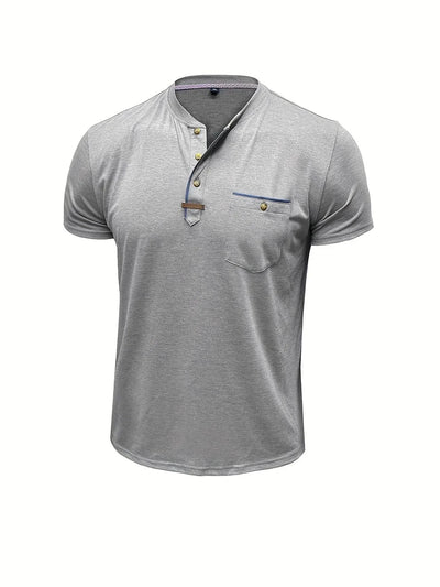 Brenwick Cotton Henley Tee