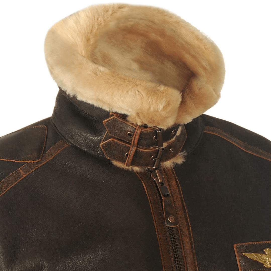 Halston Arctic Shearling Jacket