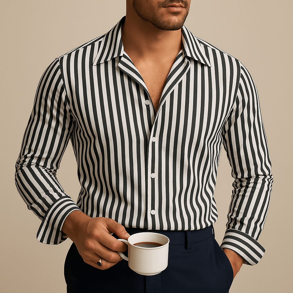 Leonardo Striped Dress Shirt