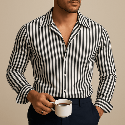 Leonardo Striped Dress Shirt