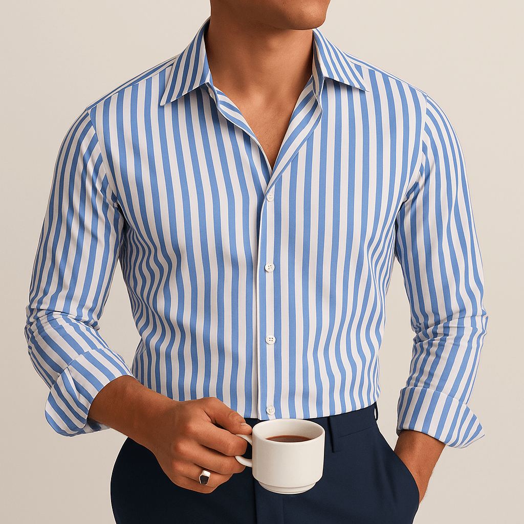 Leonardo Striped Dress Shirt