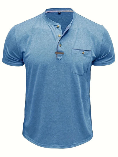 Brenwick Cotton Henley Tee