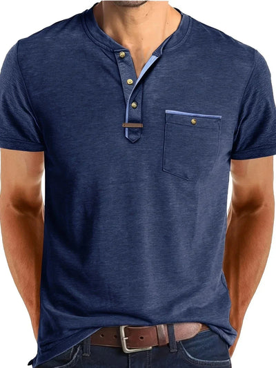 Brenwick Cotton Henley Tee
