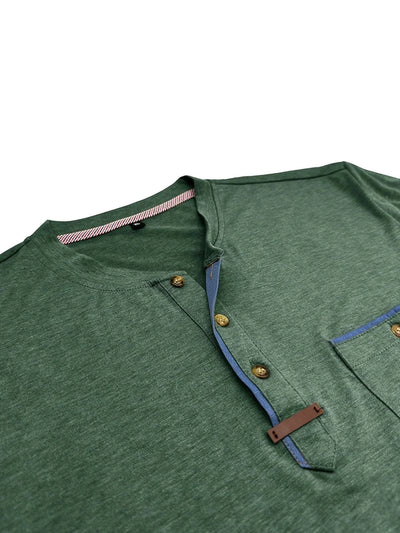 Brenwick Cotton Henley Tee