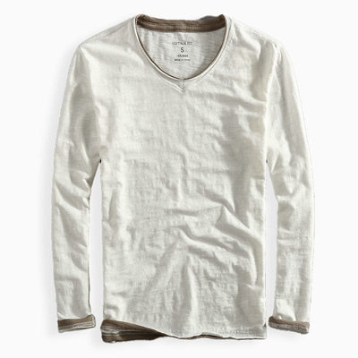 Kenji Cotton Long Sleeve Shirt