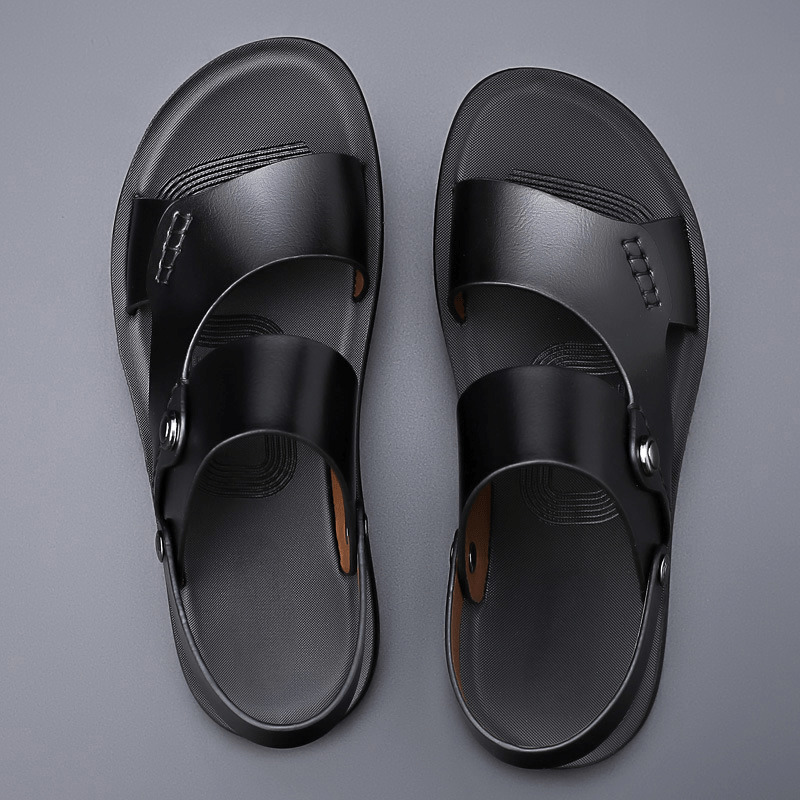 Boone Ave Leather Sandals
