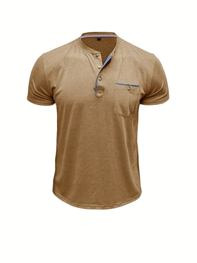 Brenwick Cotton Henley Tee
