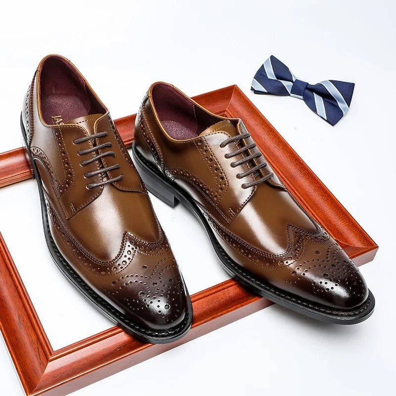 Elirio Mancetti 100% Leather Brogues
