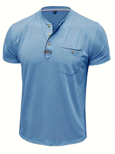 Brenwick Cotton Henley Tee