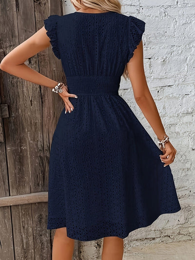 Elysia Breeze Ruffle Dress