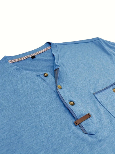 Brenwick Cotton Henley Tee