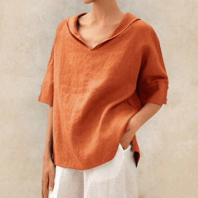 Zoë Linen Blouse