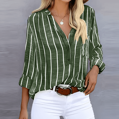 Elandra Striped Blouse