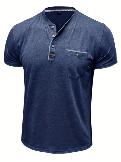 Brenwick Cotton Henley Tee