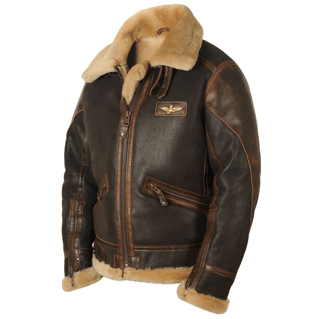 Halston Arctic Shearling Jacket