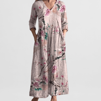 Serena Floral Maxi Dress