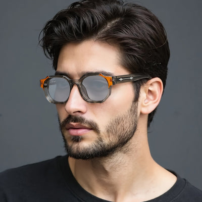 Nuvroa Retro Shield Sunglasses