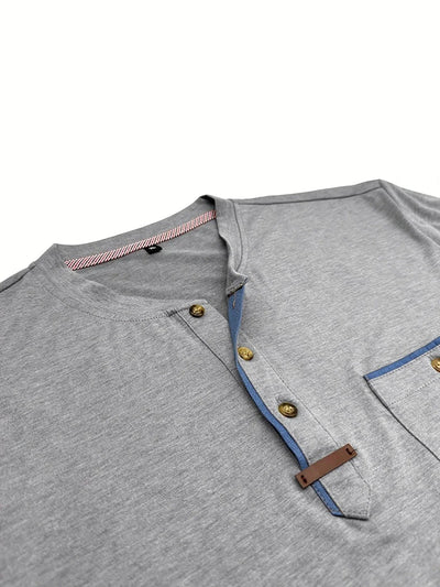 Brenwick Cotton Henley Tee