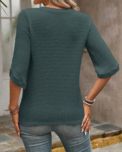 Valeria Half-Sleeve Top