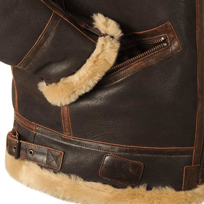 Halston Arctic Shearling Jacket