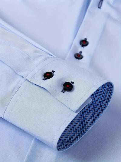 Hank Kent Dual-Tone Cotton Shirt
