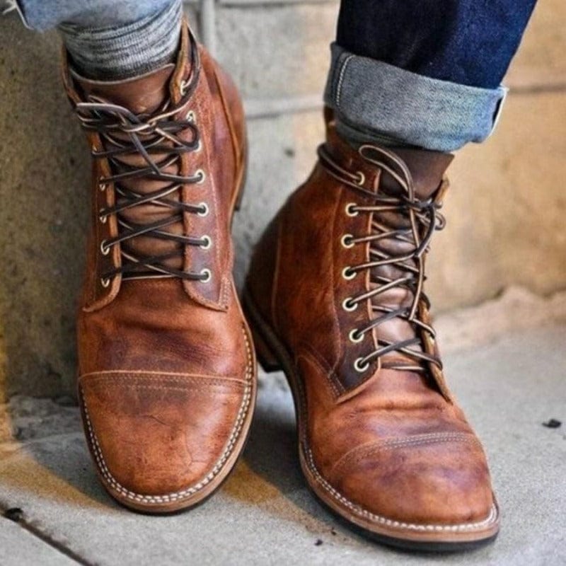 Ashford Rugged Leather Boots