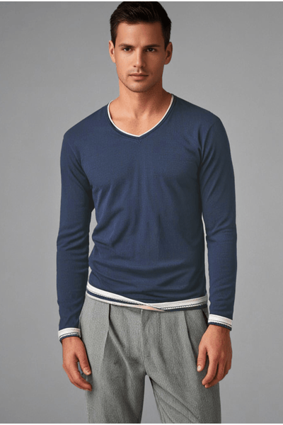 Kenji Cotton Long Sleeve Shirt