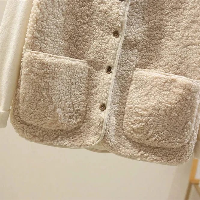 LaLuna Teddy Fleece Vest