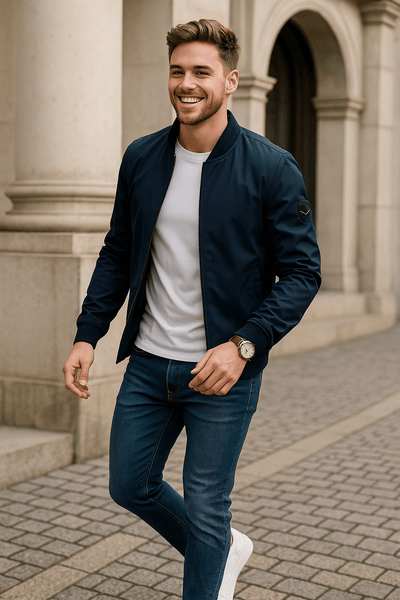 Archer Minimal Zip Jacket