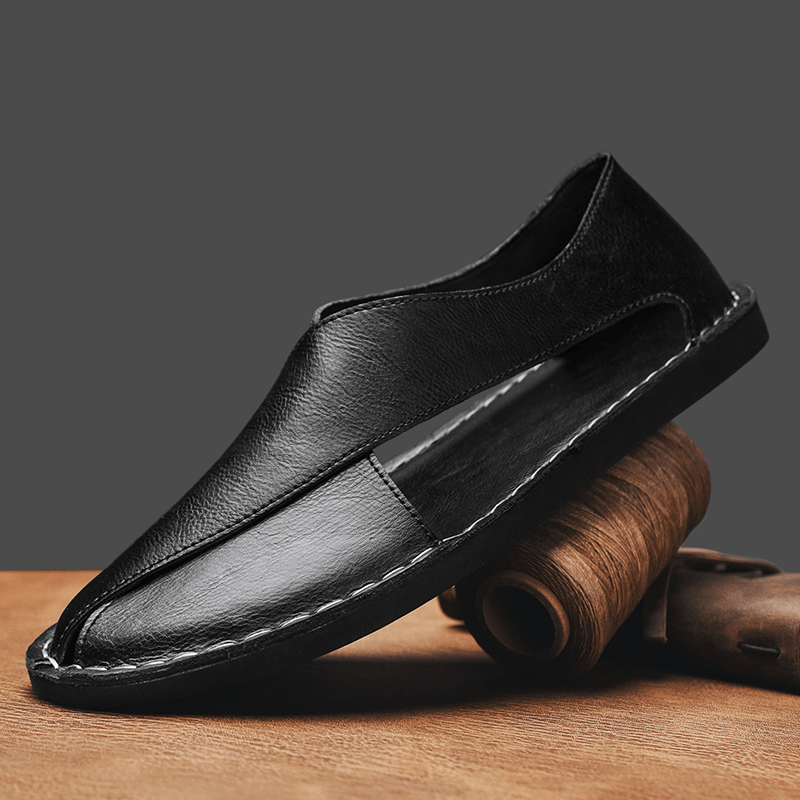 Kamil Heritage Leather Sandals