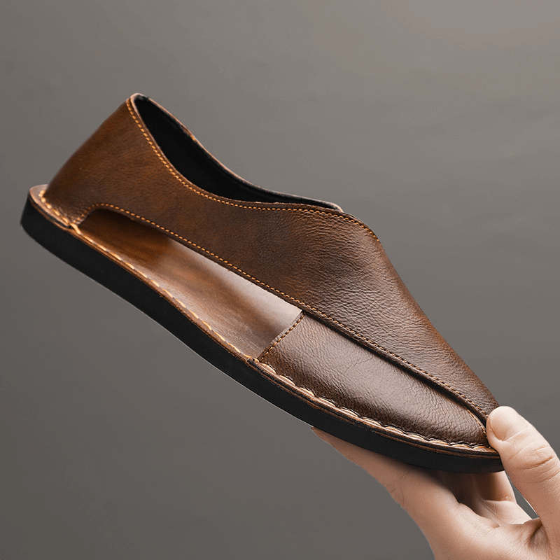 Kamil Heritage Leather Sandals