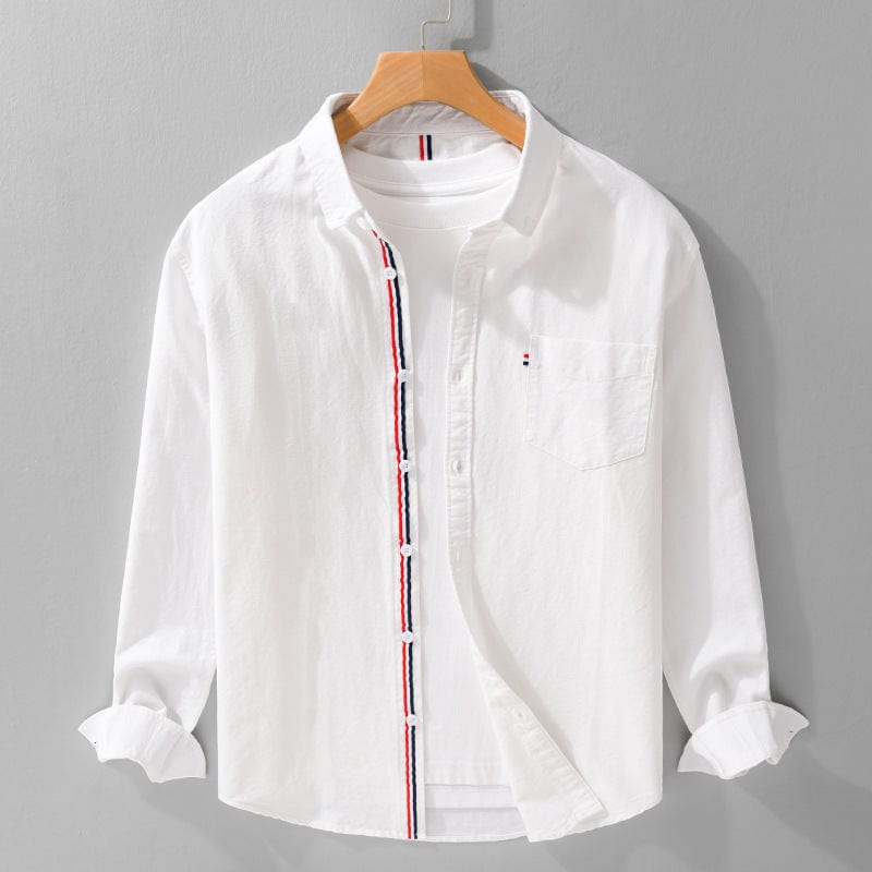Luca Oxford Linen Shirt