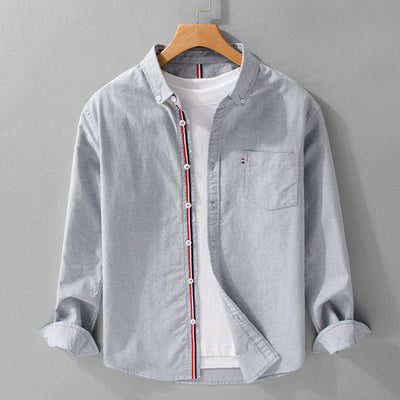 Luca Oxford Linen Shirt