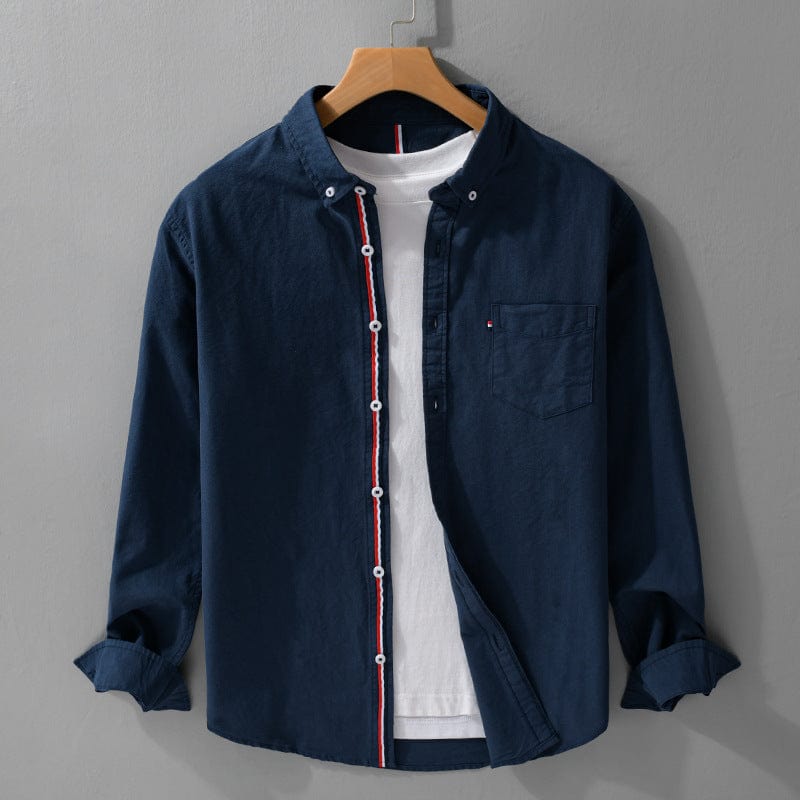 Luca Oxford Linen Shirt