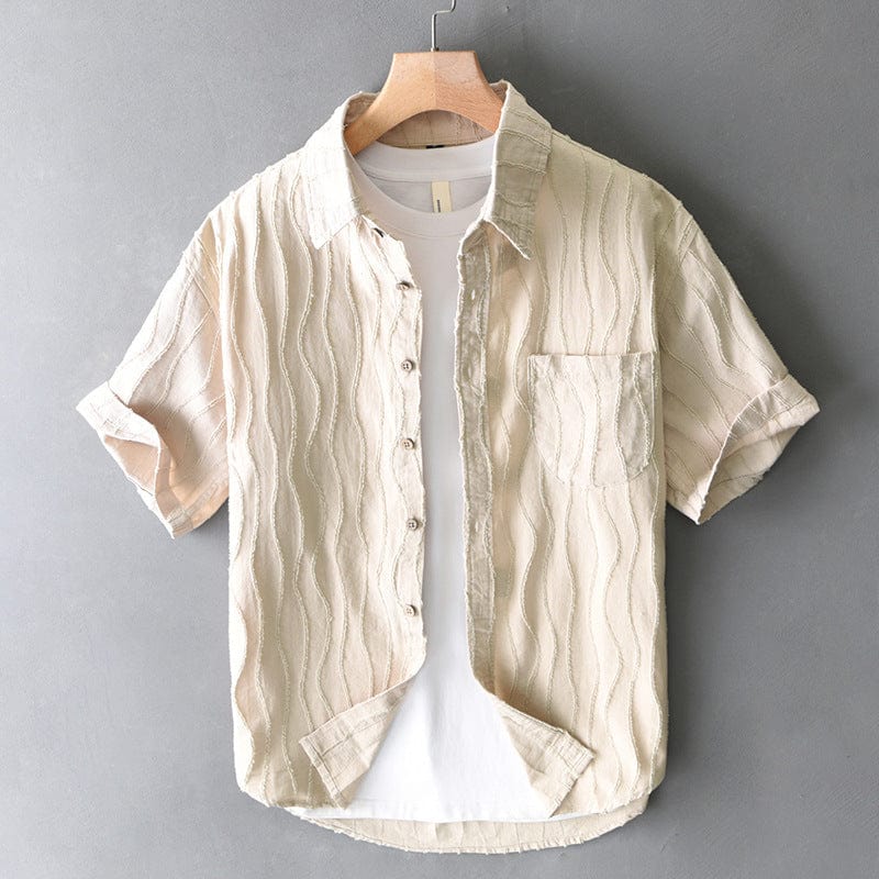 Ashton Striped Cotton Shirt