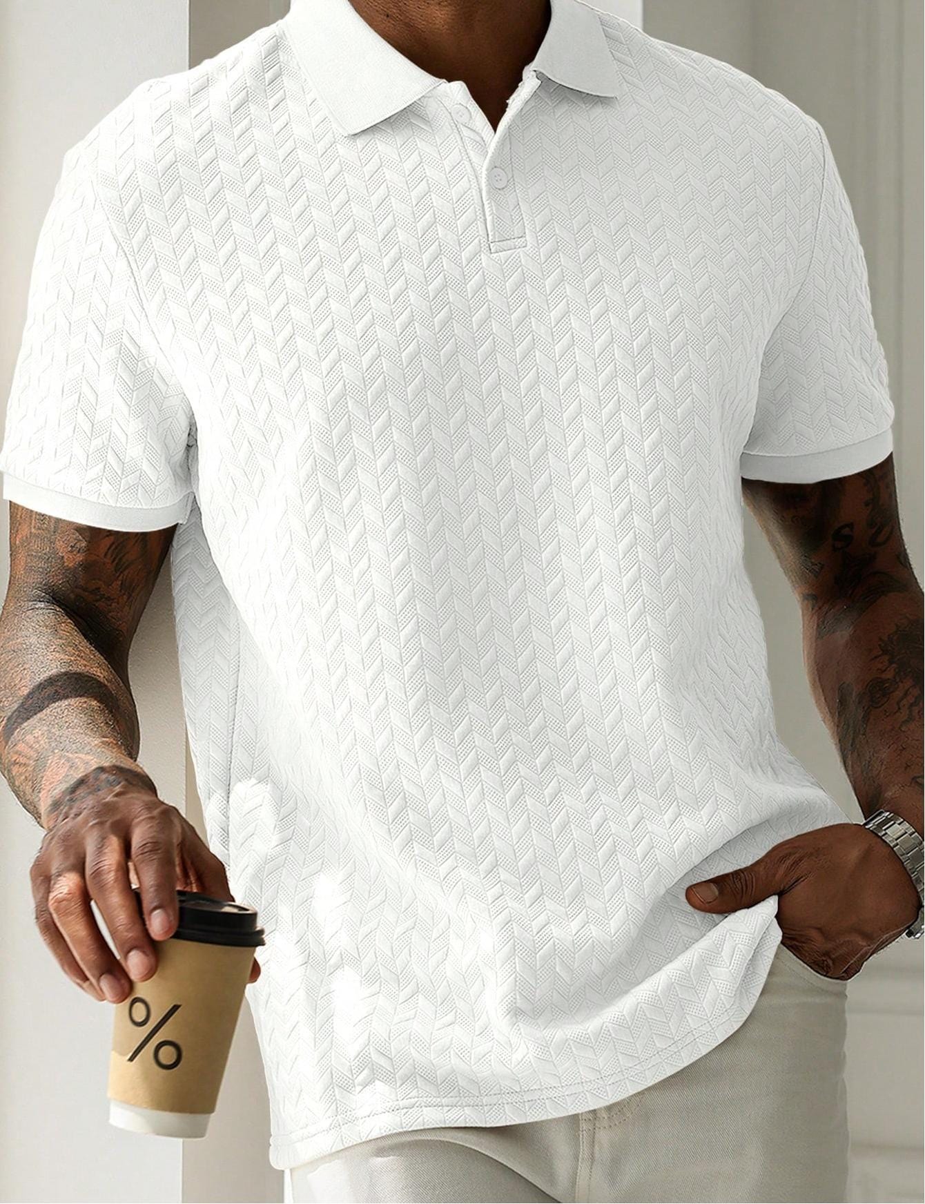 Zurich Chevron Polo Shirt