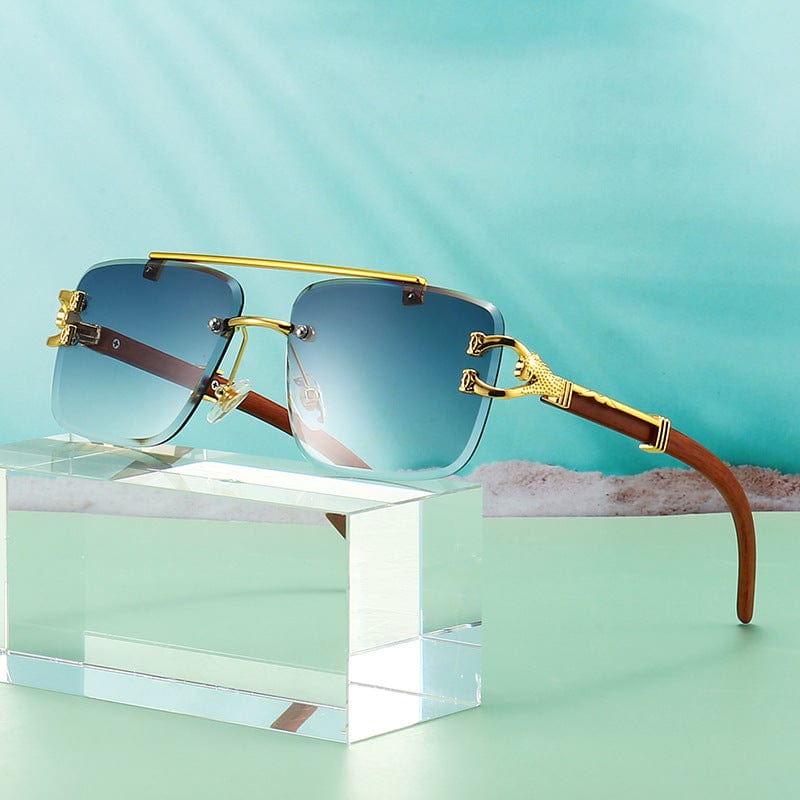 Valen Wood-Metal Fusion Sunglasses