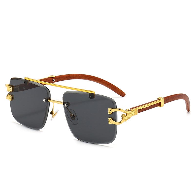 Valen Wood-Metal Fusion Sunglasses