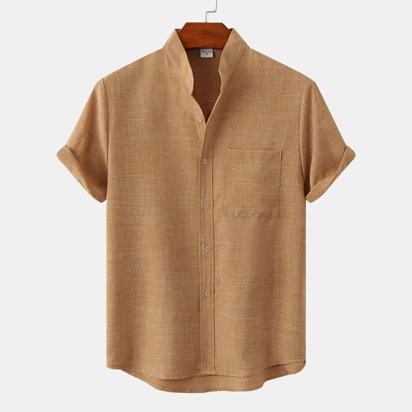 Milo Mandarin Collar Shirt