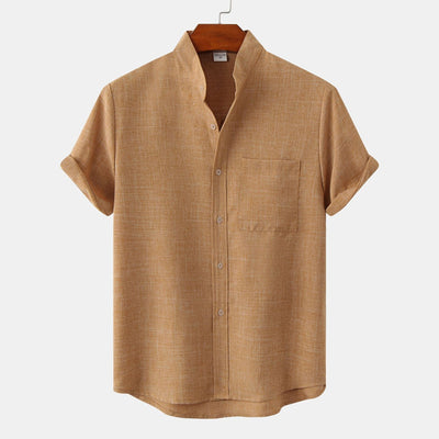 Milo Mandarin Collar Shirt