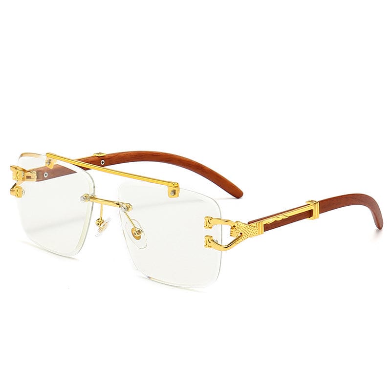 Valen Wood-Metal Fusion Sunglasses
