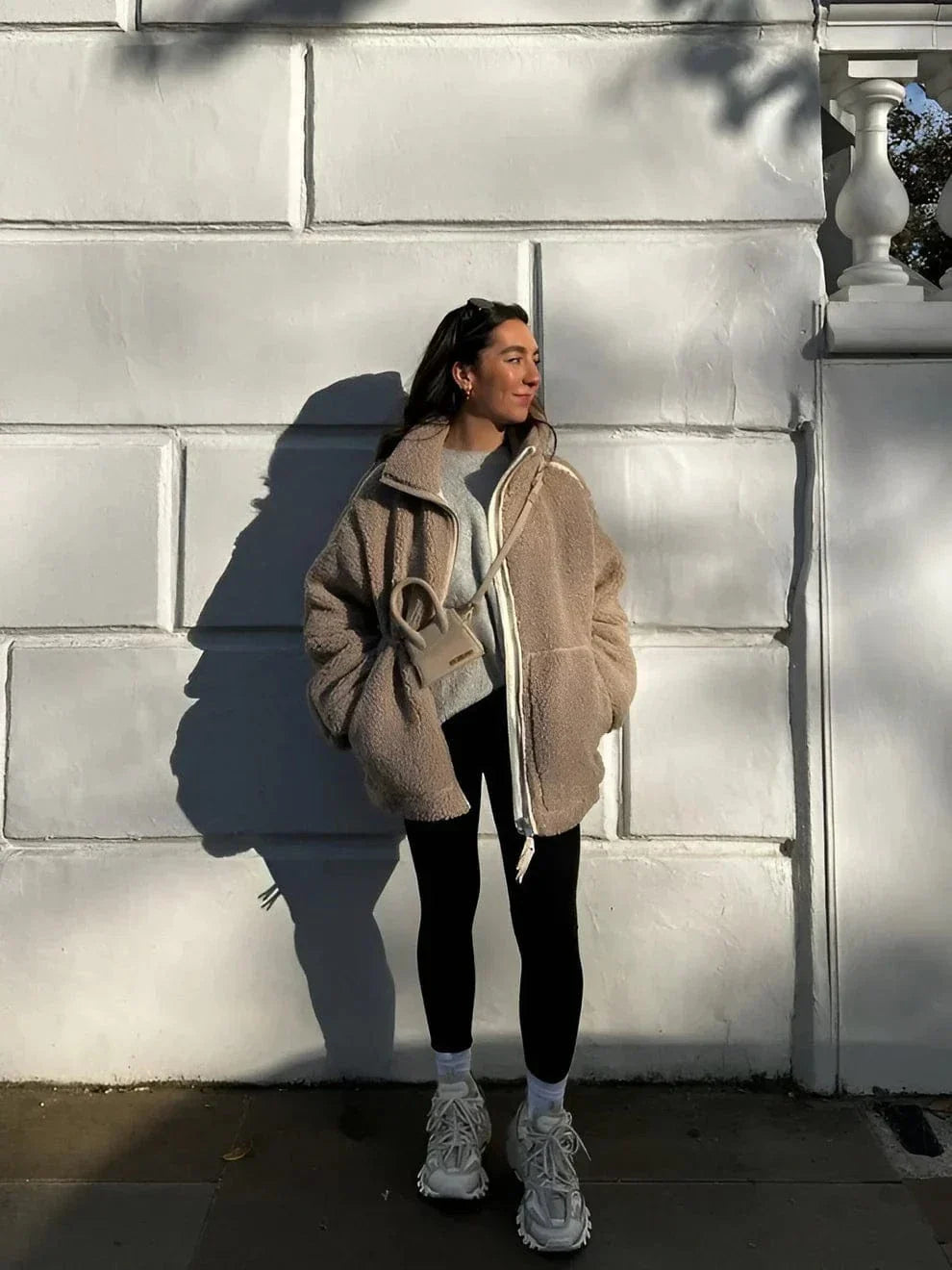 Ashford Oversized Fleece Zip-Up