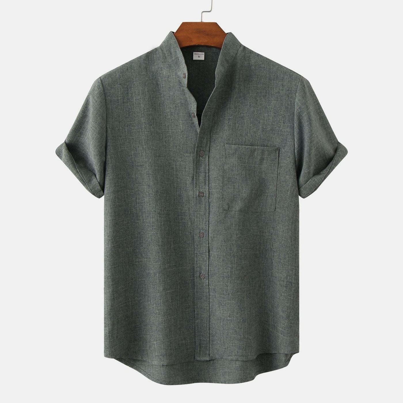 Milo Mandarin Collar Shirt