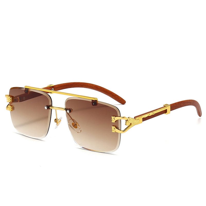 Valen Wood-Metal Fusion Sunglasses