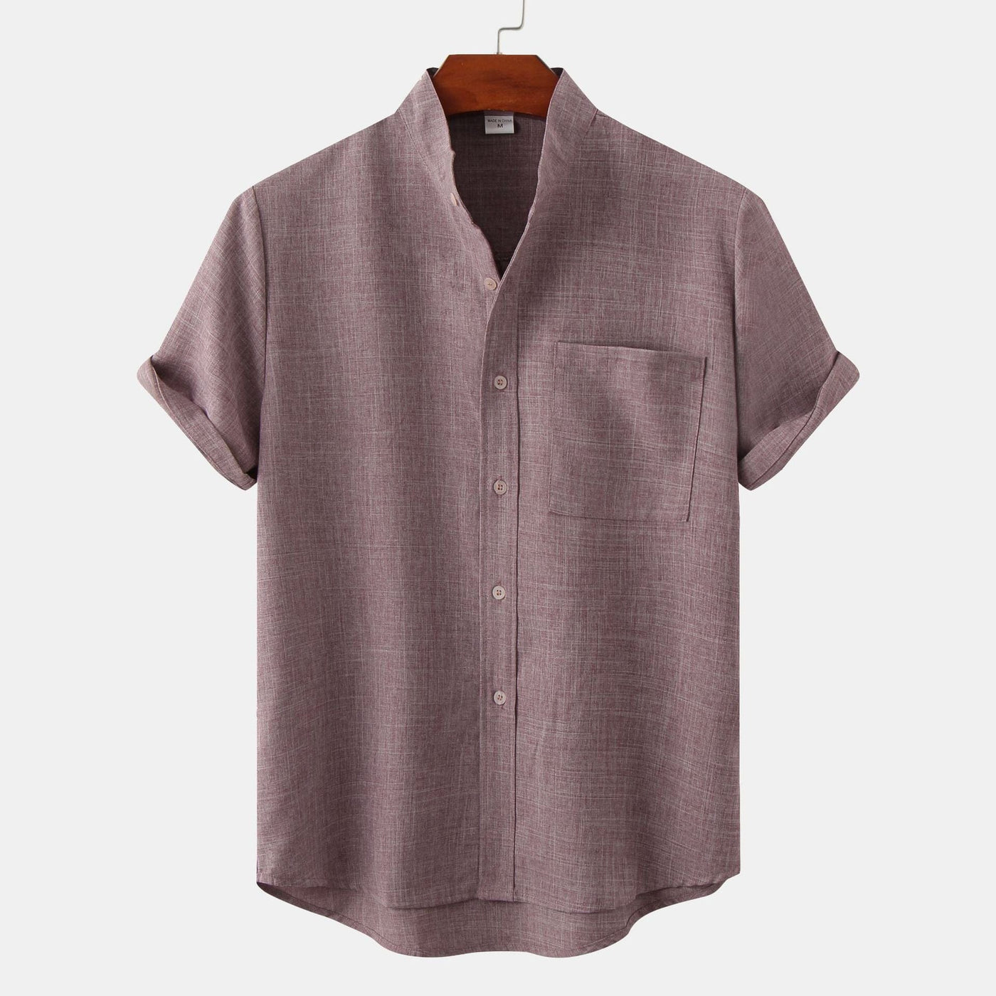 Milo Mandarin Collar Shirt