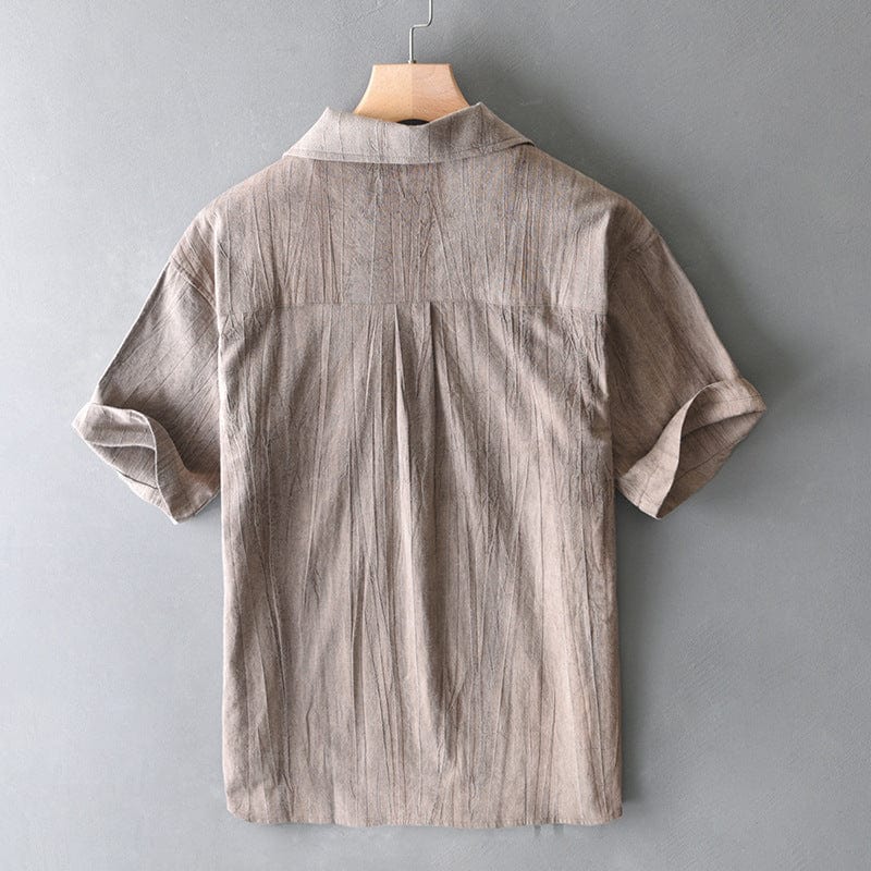Enrico Tortuga Linen Polo Shirt